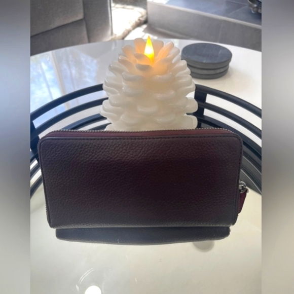 EUC Star Wars X Coach Ewok Accordion Zip Wallet Multi Leather - Picture 7 of 12